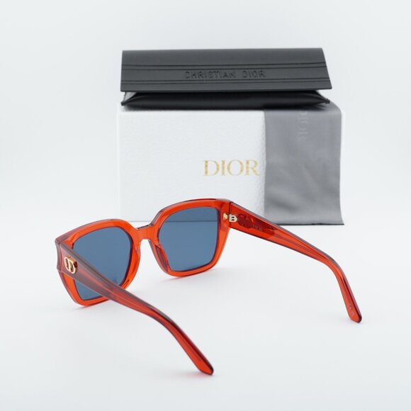 Dior DIORGLOW S1I 35B0 Square Sunglasses - Red/Blue main image 8